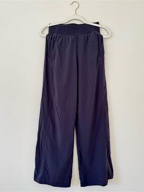 FLX High Rise Straight Leg Track Pants, Grey – Size XS